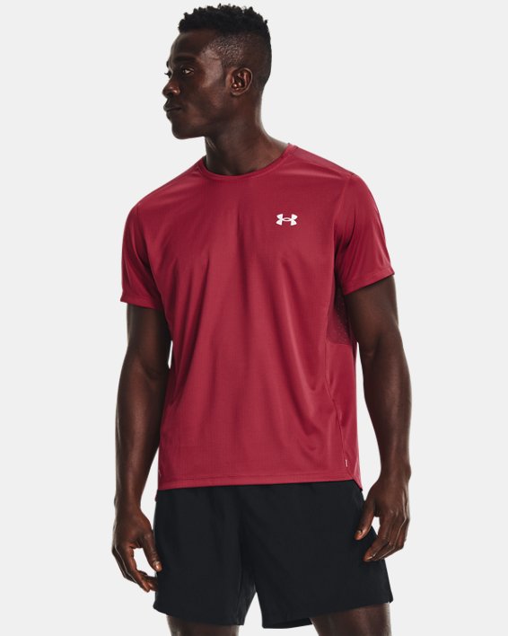 Men's UA Speed Stride 2.0 T-Shirt, Pink, pdpMainDesktop image number 1